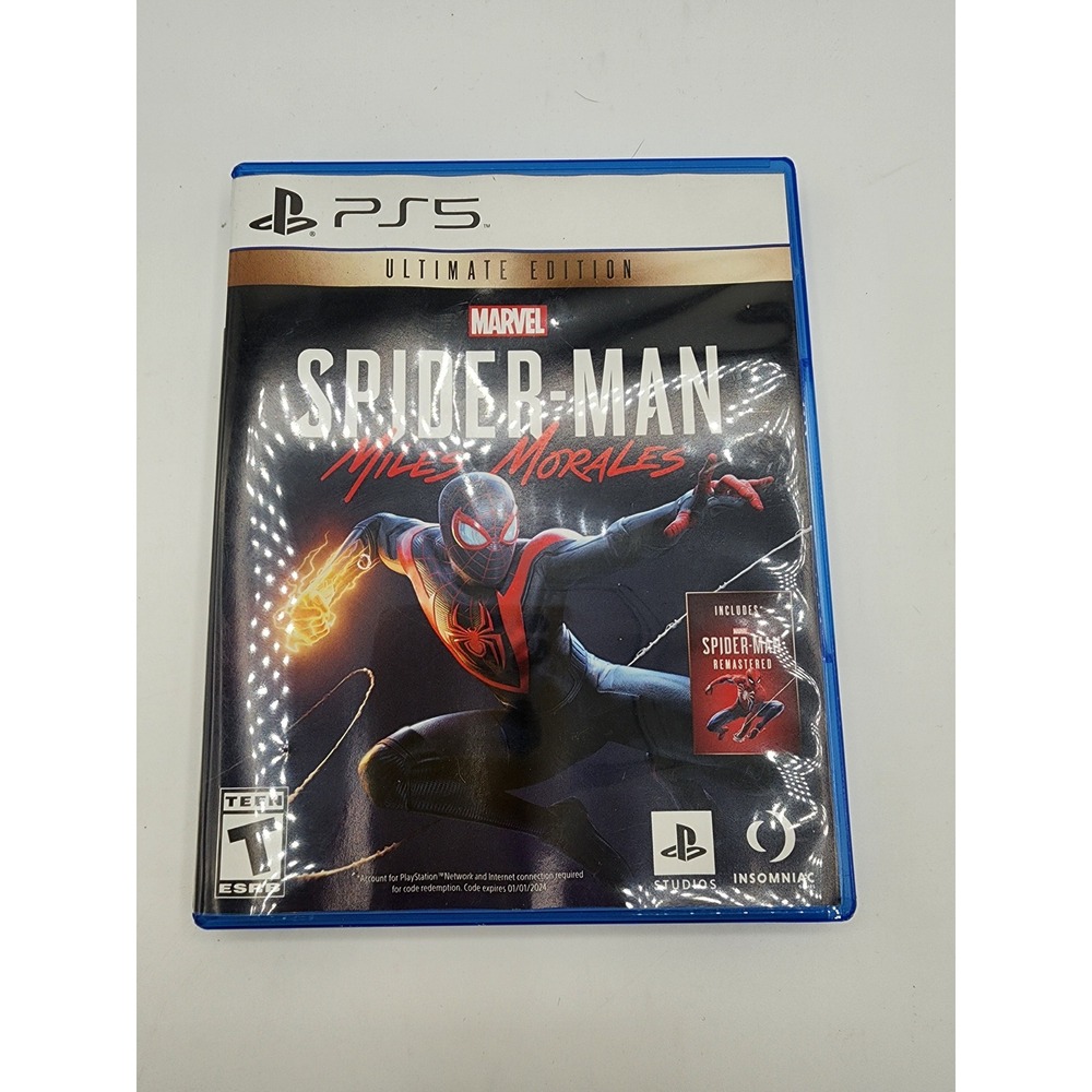 Marvel Spider-Man Miles Morales Ultimate Edition PS5 Video Game
